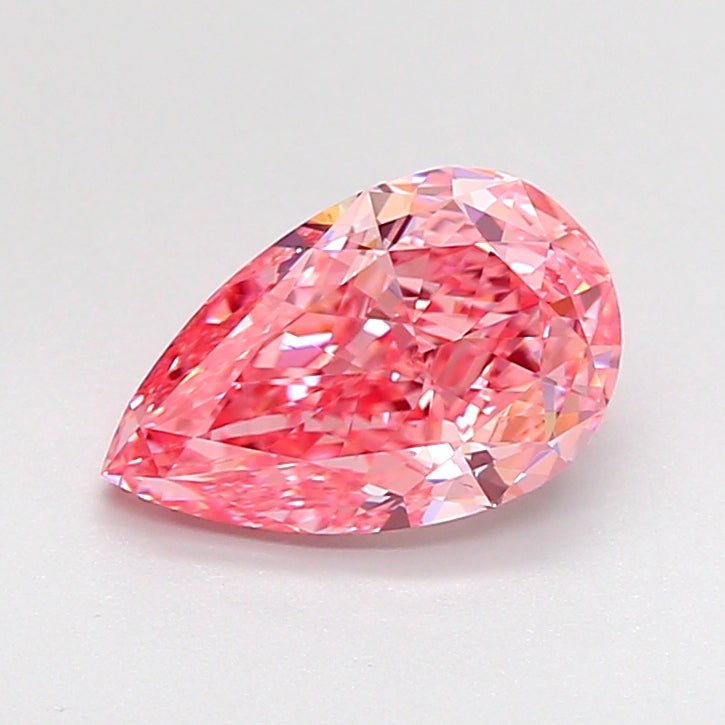 1.40 Carat Pear Shaped, Ideal Cut, VVS1 Clarity, IGI Certified Lab Grown Diamond