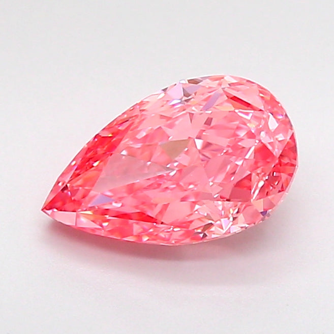 1.44 Carat Pear Shaped, Very Good Cut, IF Clarity, IGI Certified Lab Grown Diamond
