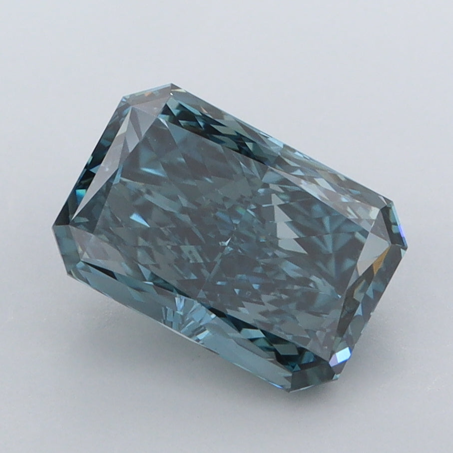 2.13 Carat Radiant Shaped, Excellent Cut, VVS2 Clarity, IGI Certified Lab Grown Diamond