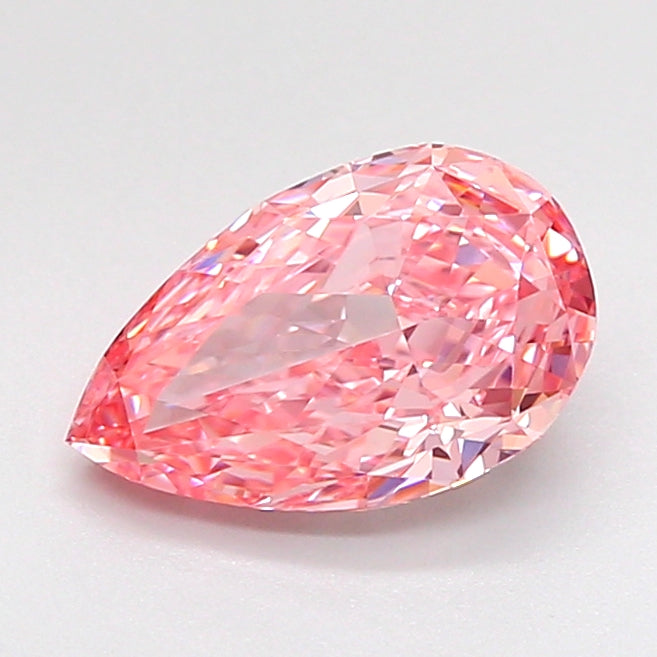 1.41 Carat Pear Shaped, Ideal Cut, VS1 Clarity, IGI Certified Lab Grown Diamond