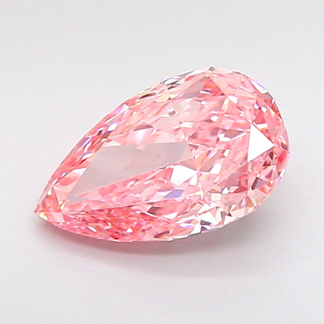 1.36 Carat Pear Shaped, Ideal Cut, VVS2 Clarity, IGI Certified Lab Grown Diamond