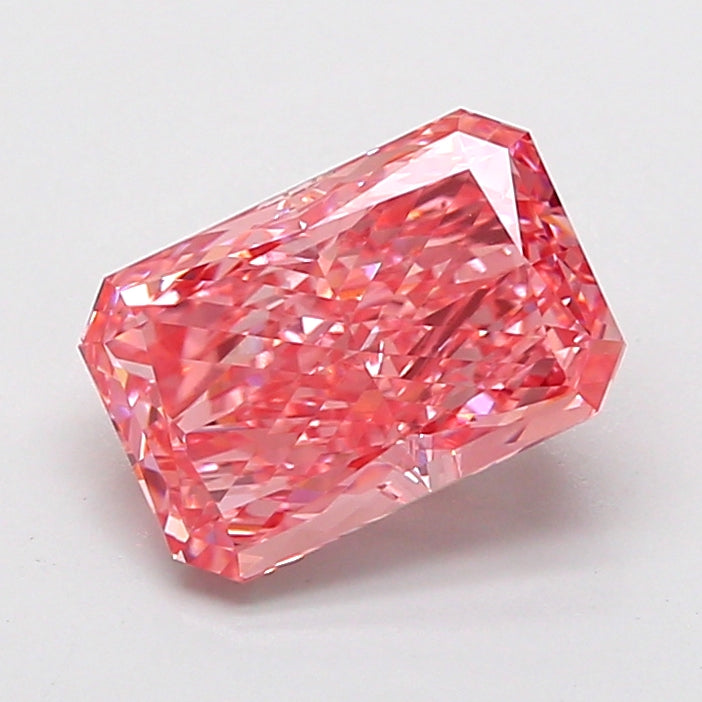 2.65 Carat Radiant Shaped, Ideal Cut, VS1 Clarity, IGI Certified Lab Grown Diamond