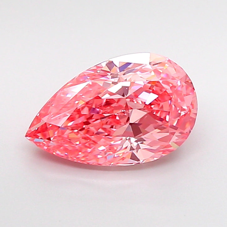 2.46 Carat Pear Shaped, Very Good Cut, VVS2 Clarity, IGI Certified Lab Grown Diamond