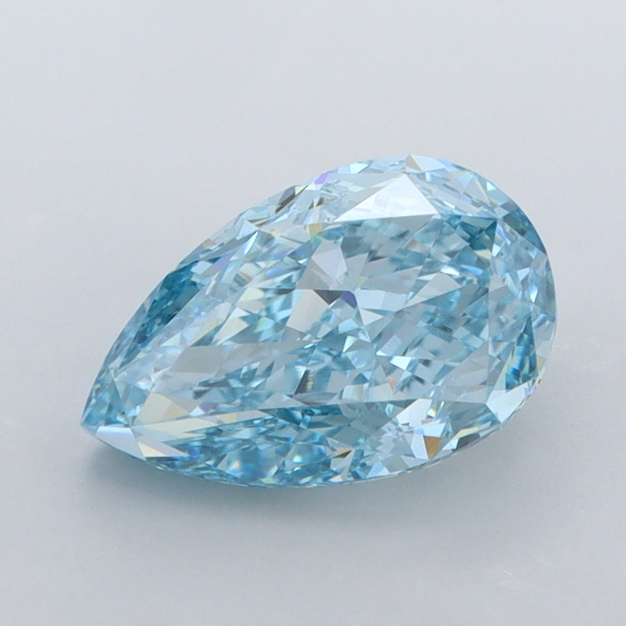 2.03 Carat Pear Shaped, Excellent Cut, VVS2 Clarity, IGI Certified Lab Grown Diamond