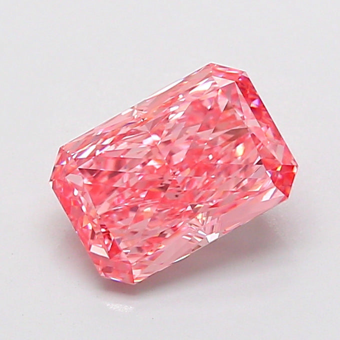 2.07 Carat Radiant Shaped, Ideal Cut, VVS2 Clarity, IGI Certified Lab Grown Diamond