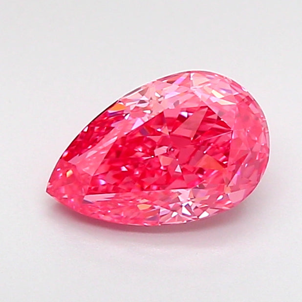 1.00 Carat Pear Shaped, Very Good Cut, VVS2 Clarity, IGI Certified Lab Grown Diamond