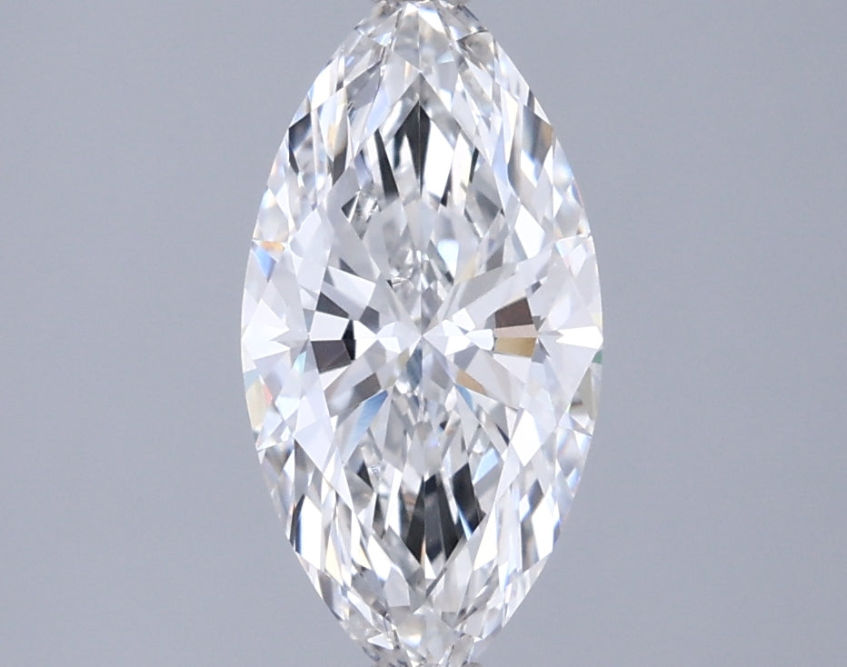 1.52 Carat Marquise Shaped, Ideal Cut, F Color, VVS1 Clarity, IGI Certified Lab Grown Diamond