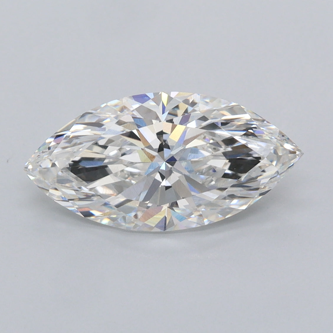 2.05 Carat Marquise Shaped, Ideal Cut, E Color, VVS1 Clarity, IGI Certified Lab Grown Diamond