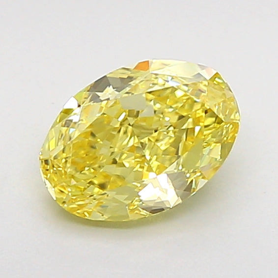 0.91 Carat Oval Shaped, Ideal Cut, VVS2 Clarity, IGI Certified Lab Grown Diamond