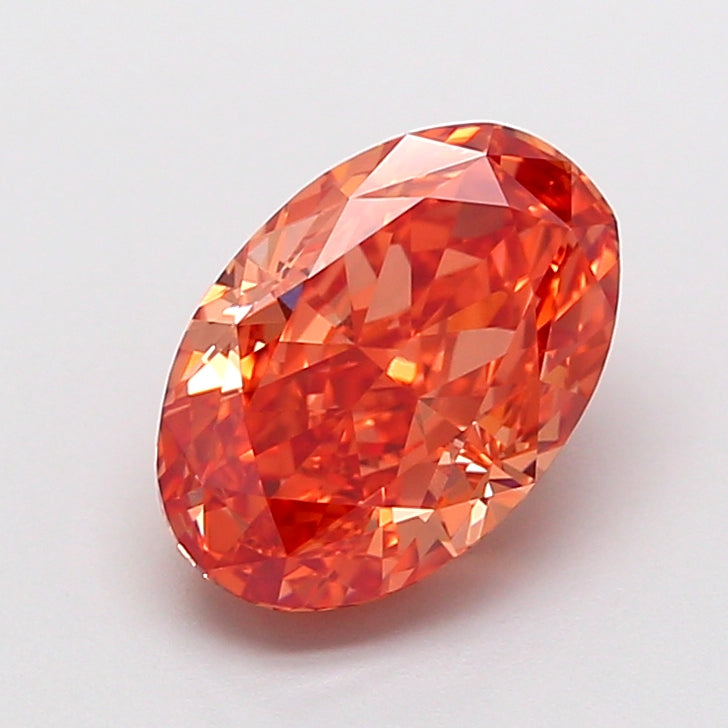 2.04 Carat Oval Shaped, Very Good Cut, VVS1 Clarity, IGI Certified Lab Grown Diamond