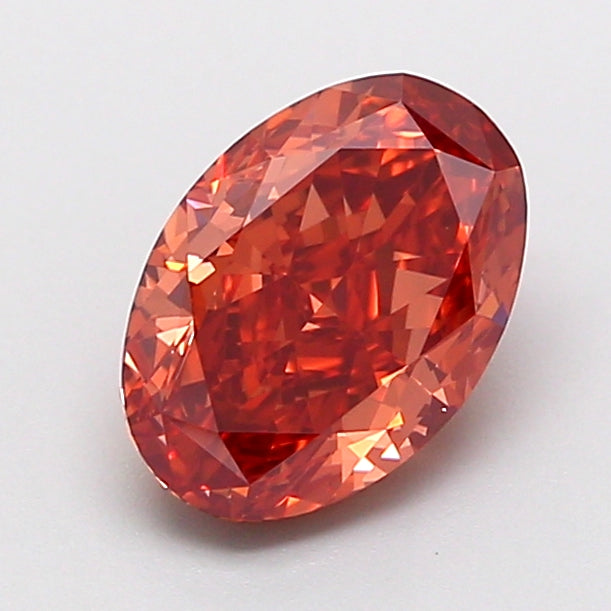1.40 Carat Oval Shaped, Very Good Cut, VVS1 Clarity, IGI Certified Lab Grown Diamond