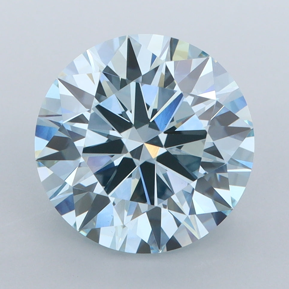 4.00 Carat Round Shaped, Ideal Cut, VS1 Clarity, IGI Certified Lab Grown Diamond