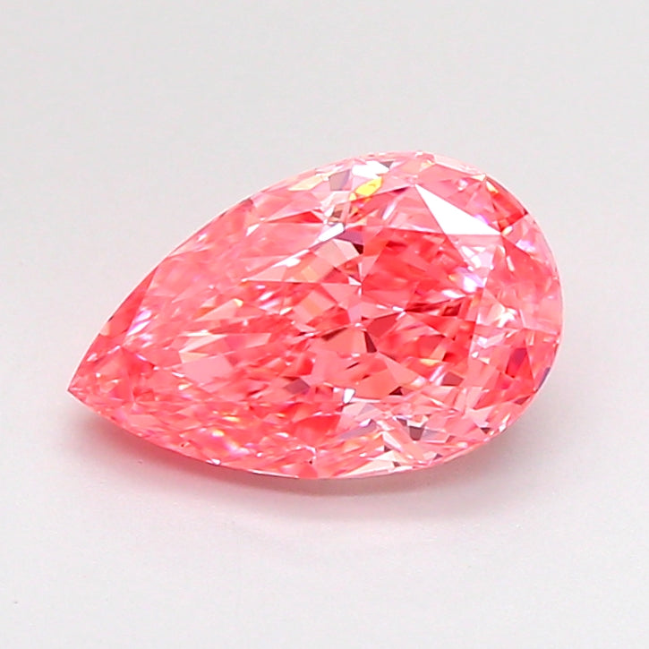 1.51 Carat Pear Shaped, Ideal Cut, VVS2 Clarity, IGI Certified Lab Grown Diamond