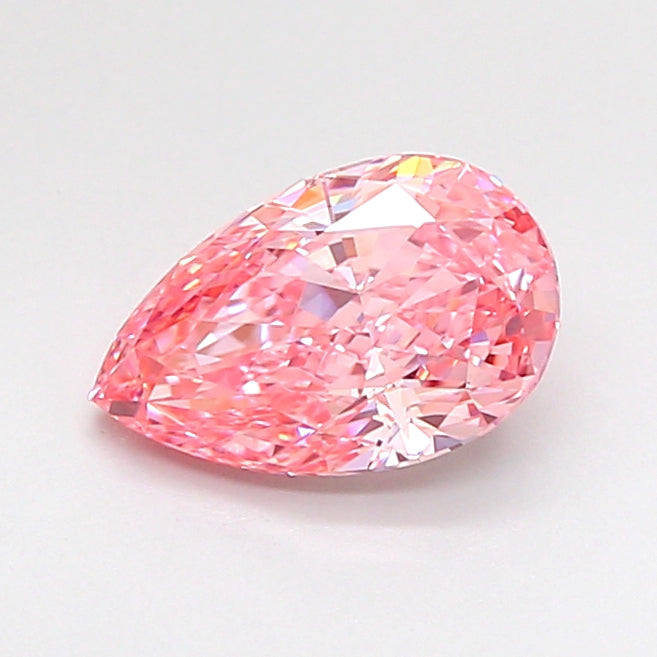 1.02 Carat Pear Shaped, Excellent Cut, VVS2 Clarity, IGI Certified Lab Grown Diamond