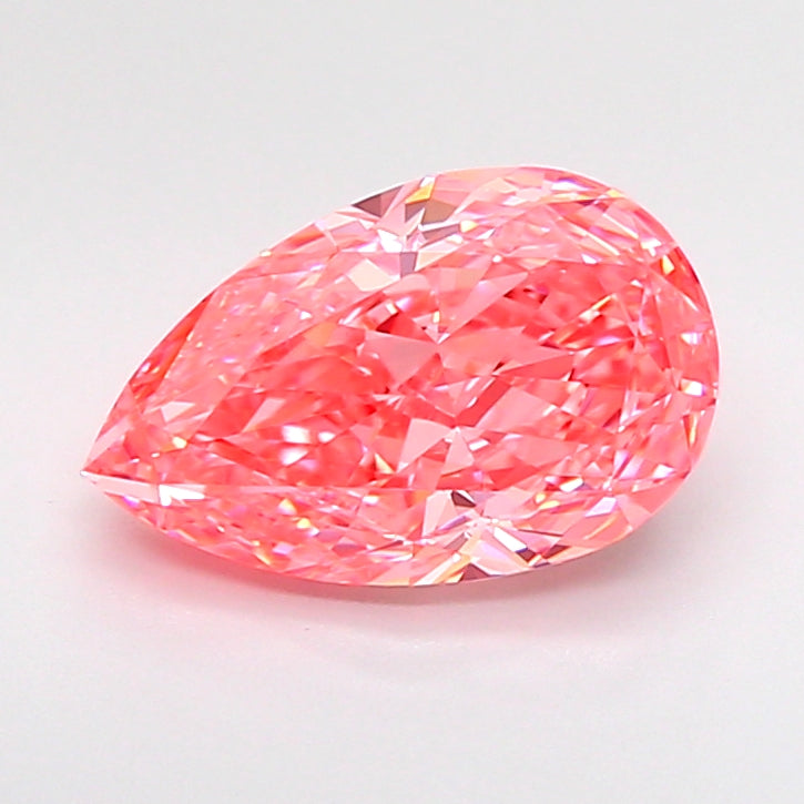 2.38 Carat Pear Shaped, Ideal Cut, VVS2 Clarity, IGI Certified Lab Grown Diamond