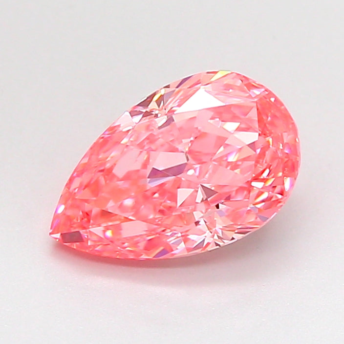 1.52 Carat Pear Shaped, Excellent Cut, VVS2 Clarity, IGI Certified Lab Grown Diamond