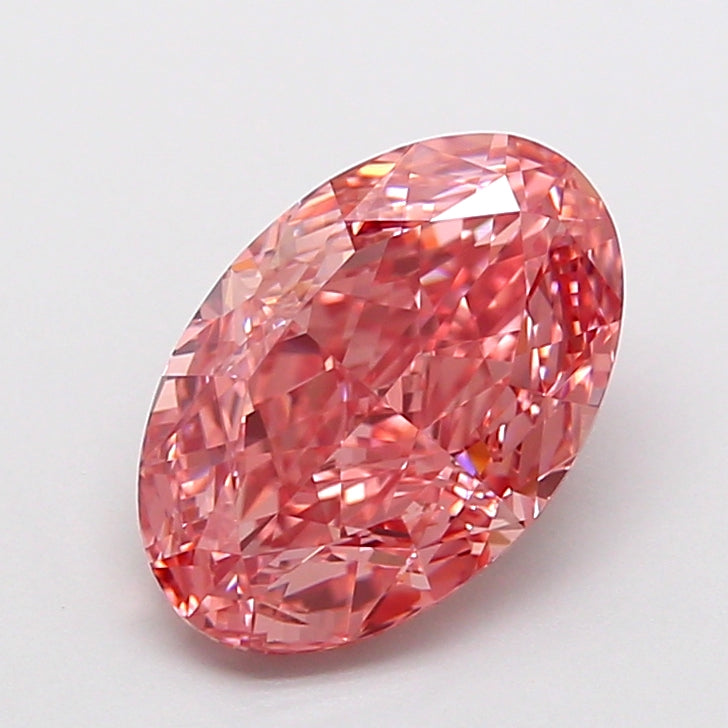 2.00 Carat Oval Shaped, Excellent Cut, VVS2 Clarity, IGI Certified Lab Grown Diamond