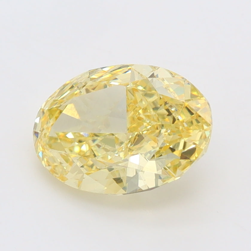 1.86 Carat Oval Shaped, Excellent Cut, VVS2 Clarity, IGI Certified Lab Grown Diamond