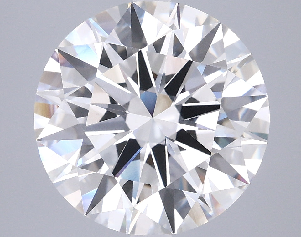 4.91 Carat Round Shaped, Ideal Cut, F Color, VVS1 Clarity, IGI Certified Lab Grown Diamond