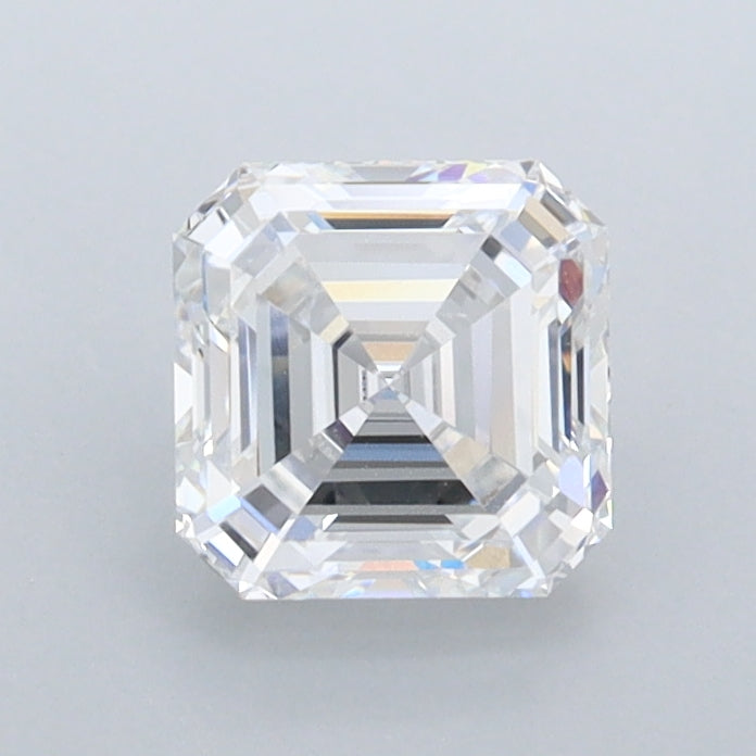 1.05 Carat Asscher Shaped, Ideal Cut, D Color, VVS1 Clarity, IGI Certified Lab Grown Diamond