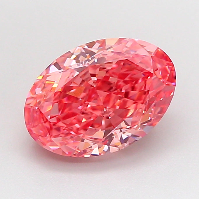 2.44 Carat Oval Shaped, Excellent Cut, FL Clarity, IGI Certified Lab Grown Diamond