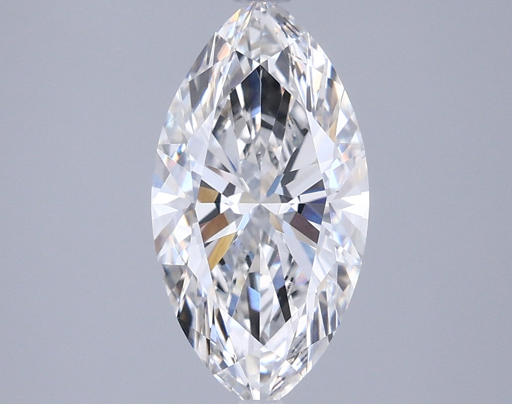 2.04 Carat Marquise Shaped, Ideal Cut, G Color, VVS1 Clarity, IGI Certified Lab Grown Diamond