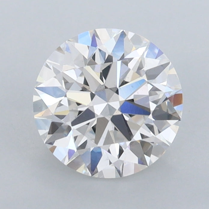 1.32 Carat Round Shaped, Ideal Cut, D Color, VS2 Clarity, IGI Certified Lab Grown Diamond