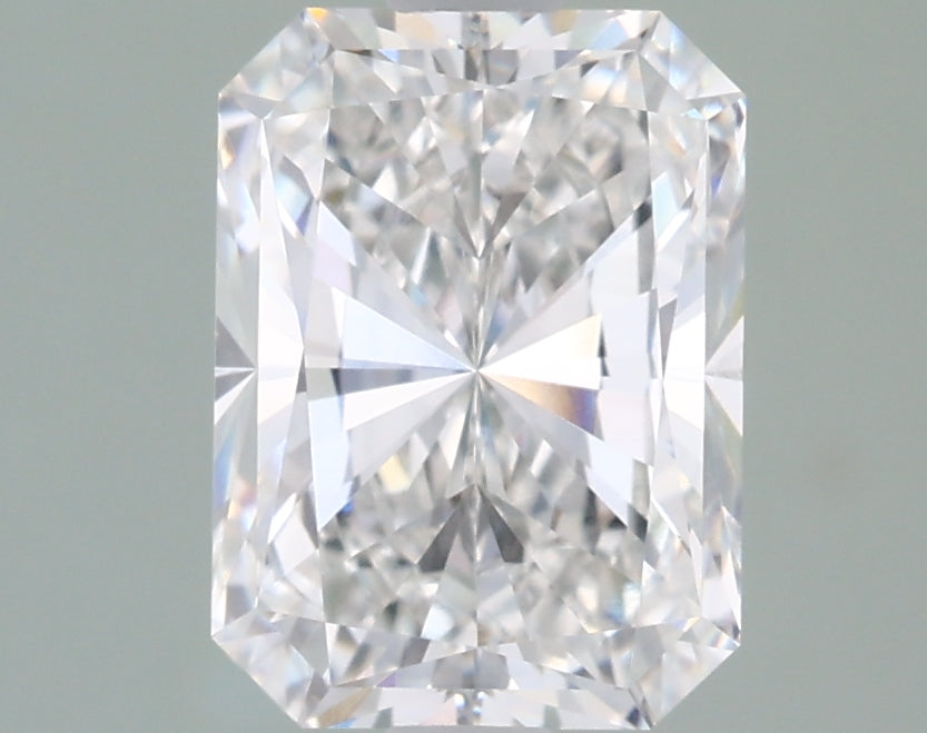 1.94 Carat Radiant Shaped, Ideal Cut, F Color, VVS1 Clarity, IGI Certified Lab Grown Diamond