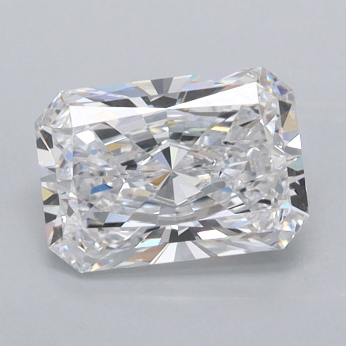 1.04 Carat Radiant Shaped, Ideal Cut, D Color, VVS1 Clarity, IGI Certified Lab Grown Diamond