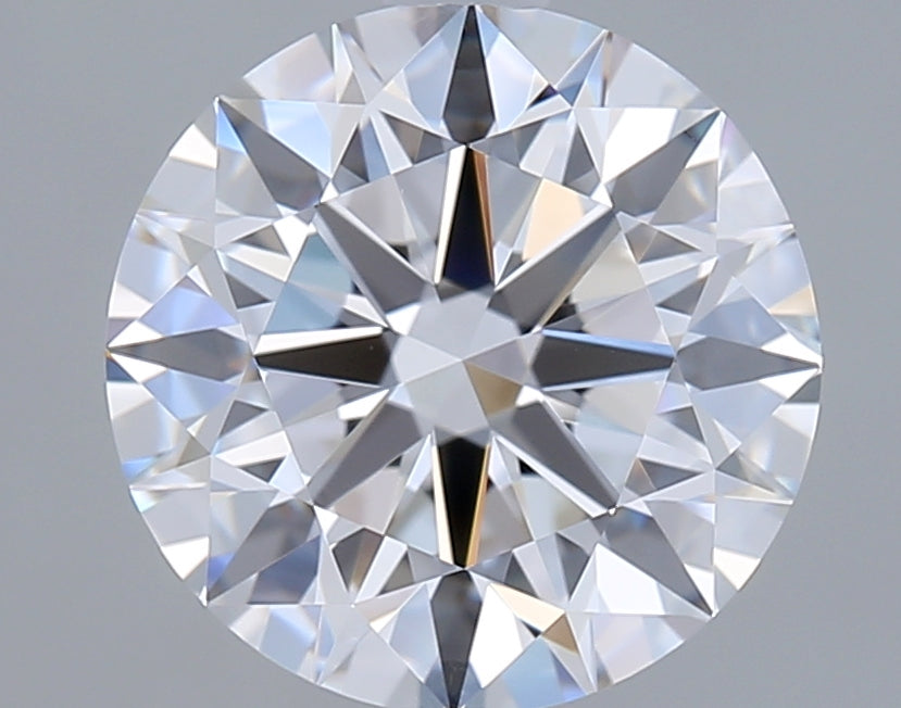 2.53 Carat Round Shaped, Very Good Cut, D Color, VVS2 Clarity, GIA Certified Lab Grown Diamond