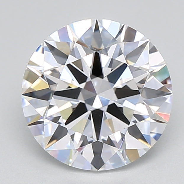 2.41 Carat Round Shaped, Excellent Cut, D Color, VVS1 Clarity, GIA Certified Lab Grown Diamond