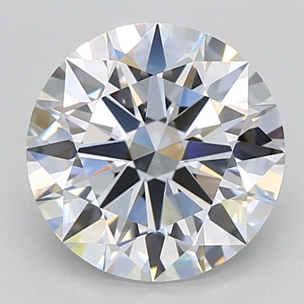 2.68 Carat Round Shaped, Excellent Cut, D Color, VVS1 Clarity, GIA Certified Lab Grown Diamond