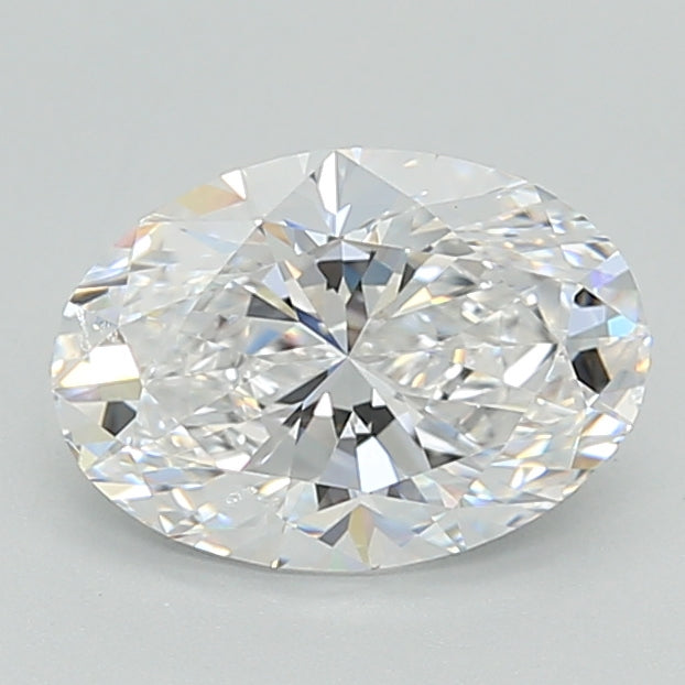 2.13 Carat Oval Shaped, Excellent Cut, D Color, VVS1 Clarity, GIA Certified Lab Grown Diamond