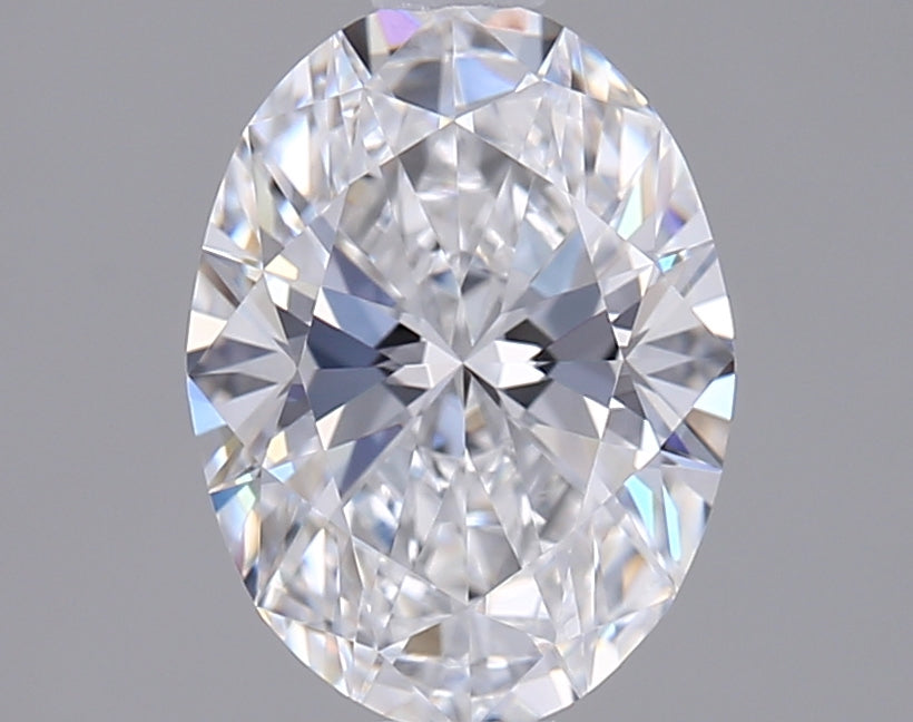 1.26 Carat Oval Shaped, Ideal Cut, D Color, IF Clarity, IGI Certified Lab Grown Diamond