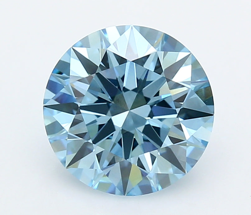 3.06 Carat Round Shaped, Ideal Cut, VVS2 Clarity, IGI Certified Lab Grown Diamond