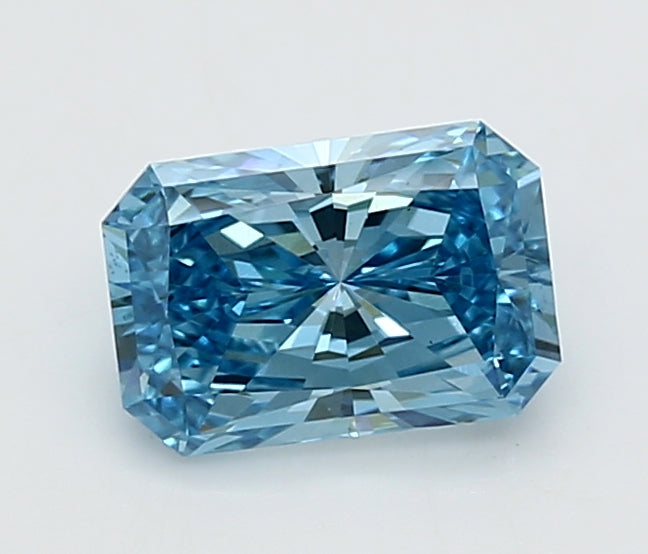 1.50 Carat Radiant Shaped, Ideal Cut, VS1 Clarity, IGI Certified Lab Grown Diamond
