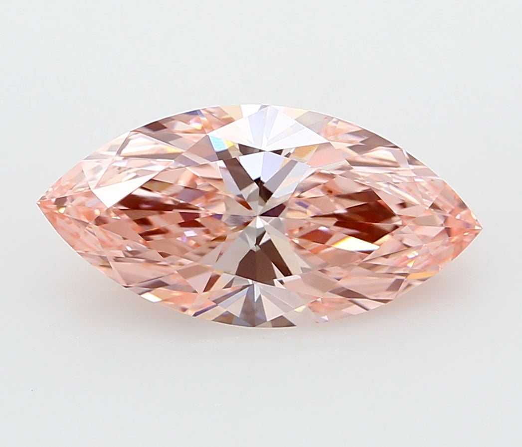2.55 Carat Marquise Shaped, Ideal Cut, VVS2 Clarity, IGI Certified Lab Grown Diamond