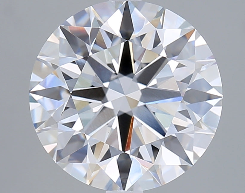 4.97 Carat Round Shaped, Ideal Cut, F Color, VVS2 Clarity, IGI Certified Lab Grown Diamond