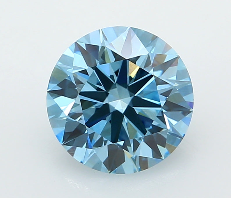 2.04 Carat Round Shaped, Ideal Cut, VVS2 Clarity, IGI Certified Lab Grown Diamond