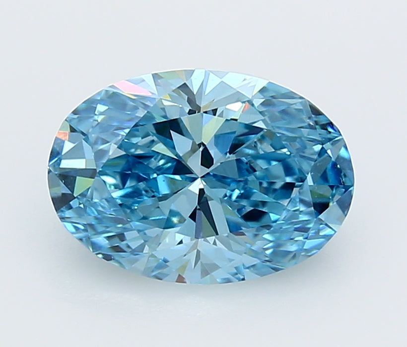 3.04 Carat Oval Shaped, Ideal Cut, VVS2 Clarity, IGI Certified Lab Grown Diamond