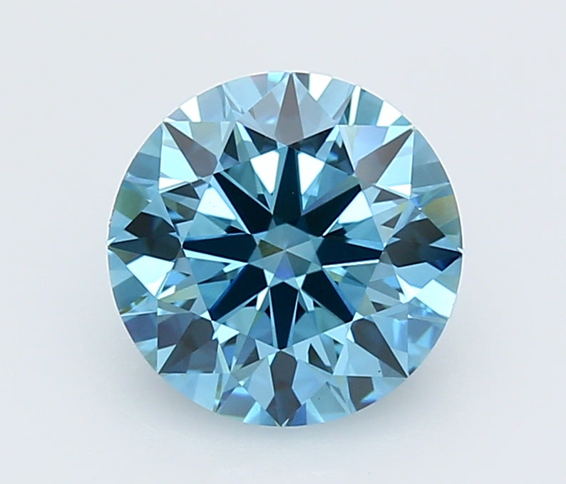 2.97 Carat Round Shaped, Ideal Cut, VVS2 Clarity, IGI Certified Lab Grown Diamond