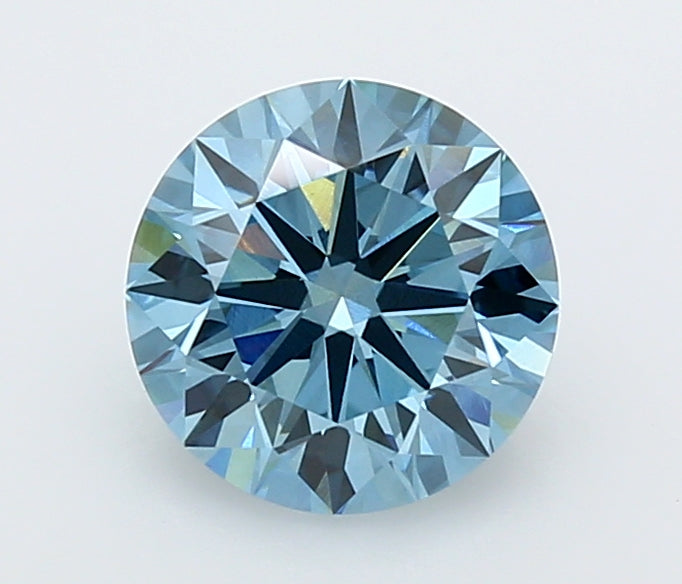 2.01 Carat Round Shaped, Ideal Cut, VS1 Clarity, IGI Certified Lab Grown Diamond