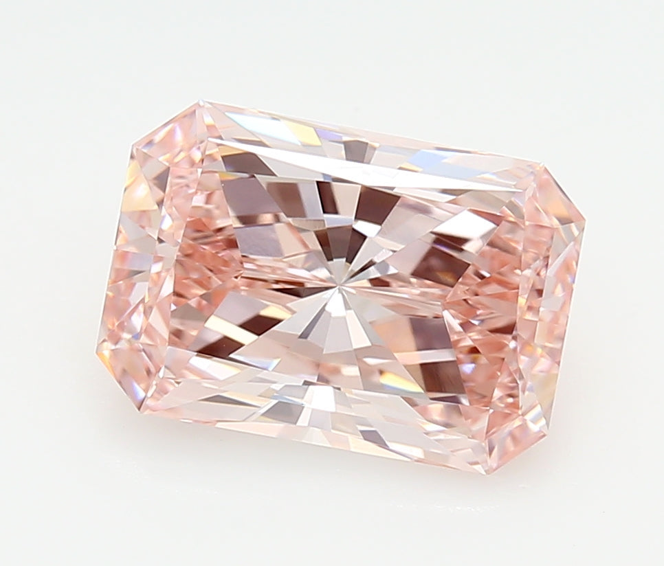 3.06 Carat Radiant Shaped, Excellent Cut, VVS1 Clarity, IGI Certified Lab Grown Diamond