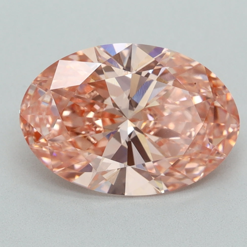 3.01 Carat Oval Shaped, Ideal Cut, VS1 Clarity, IGI Certified Lab Grown Diamond