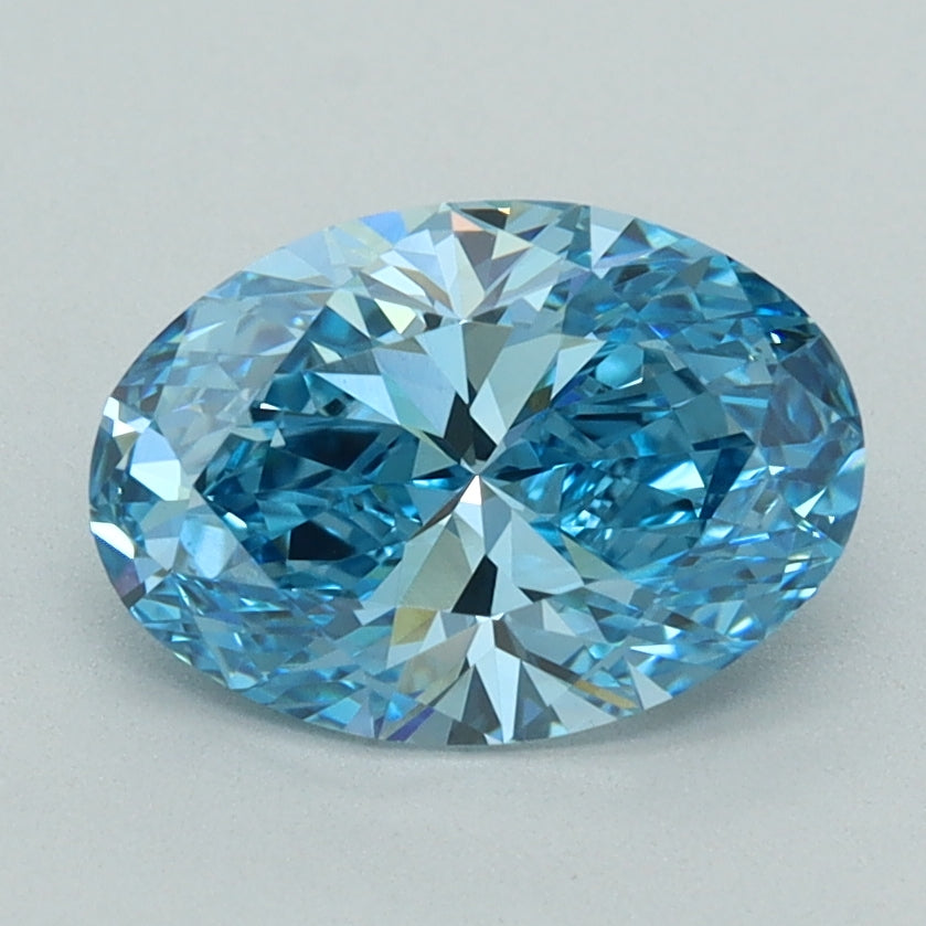 1.71 Carat Oval Shaped, Excellent Cut, VVS2 Clarity, IGI Certified Lab Grown Diamond