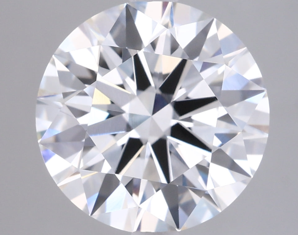 3.06 Carat Round Shaped, Ideal Cut, F Color, VVS2 Clarity, IGI Certified Lab Grown Diamond