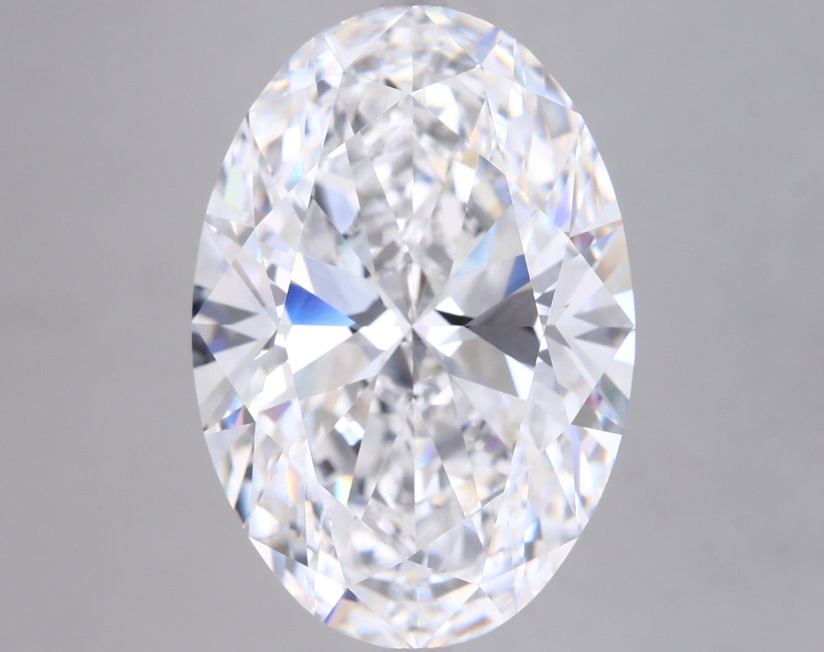 10.08 Carat Oval Shaped, Ideal Cut, D Color, VS1 Clarity, IGI Certified Lab Grown Diamond