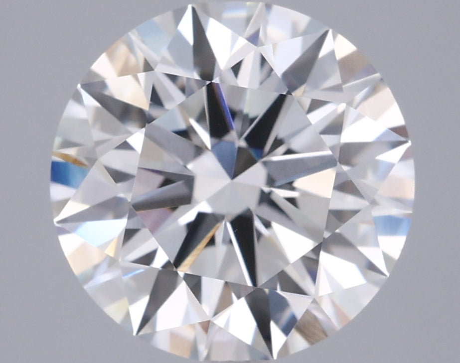 3.03 Carat Round Shaped, Ideal Cut, F Color, VVS2 Clarity, IGI Certified Lab Grown Diamond