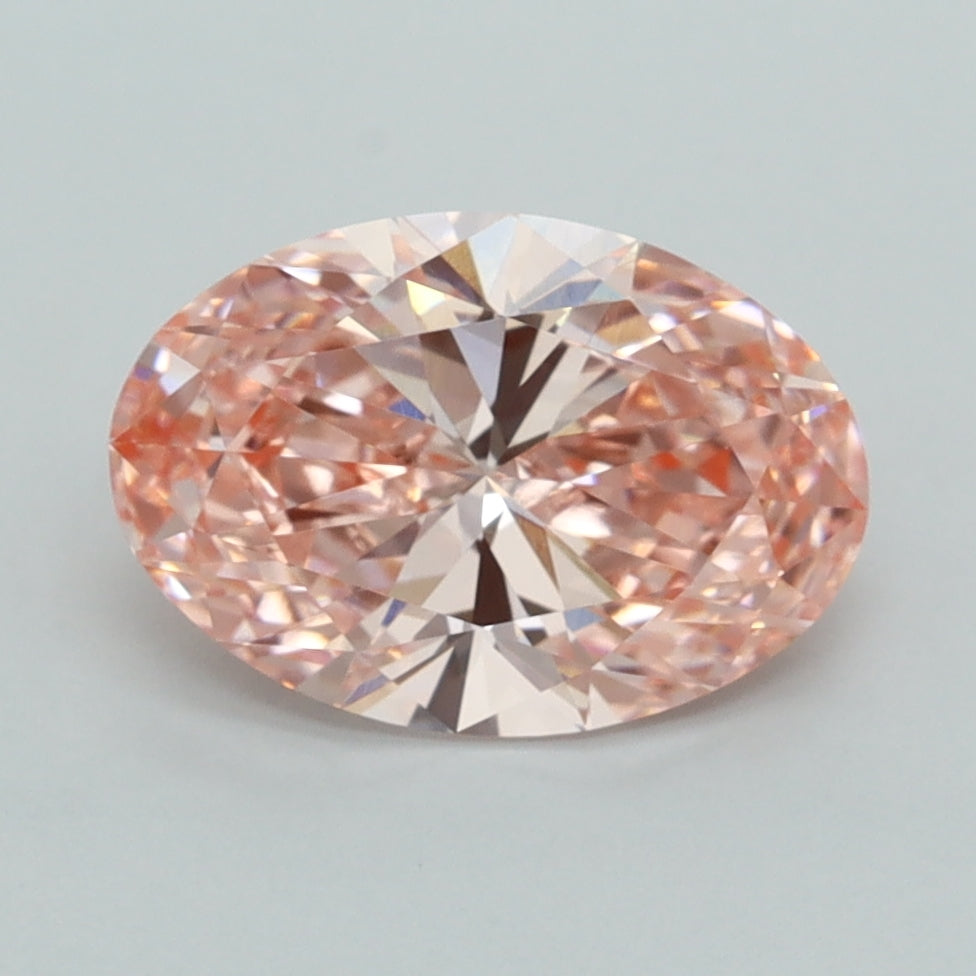 2.04 Carat Oval Shaped, Ideal Cut, VS1 Clarity, IGI Certified Lab Grown Diamond
