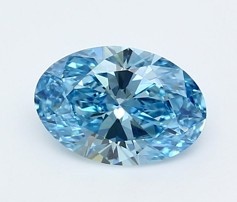 2.05 Carat Oval Shaped, Ideal Cut, VVS1 Clarity, IGI Certified Lab Grown Diamond